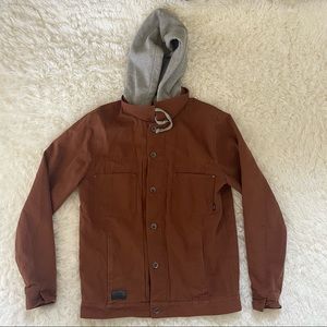 Brown Mens medium Vans jacket.